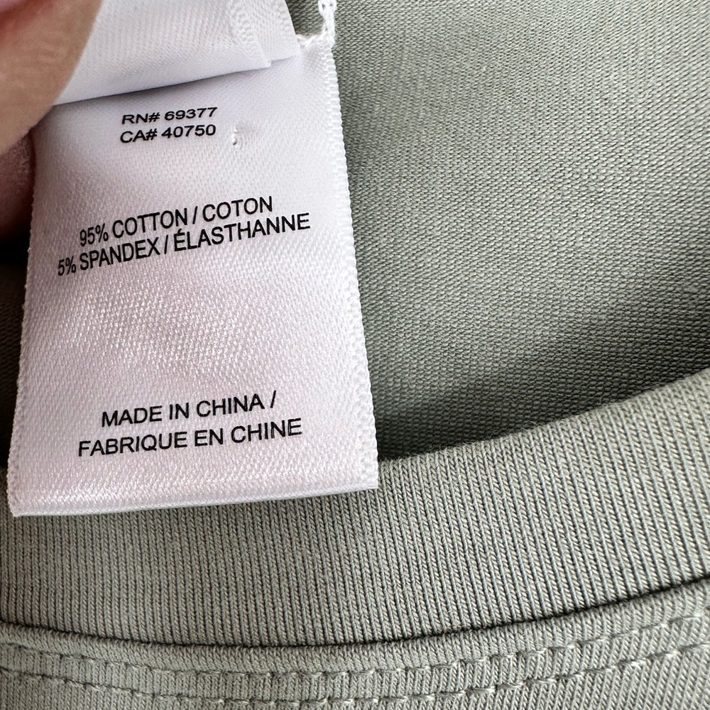Wynne Layers Patch Pocket Bubble Hem Dress Jersey Sleeveless Sage Green Medium - Picture 5 of 8